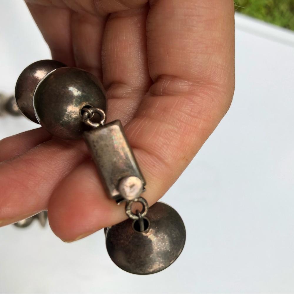 Mexican sterling silver necklace - Picture 5 of 7